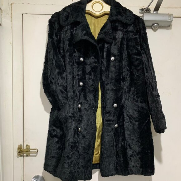 VINTAGE GLENBROOKE FAUX FUR COATS SIZE S - Picture 5 of 12